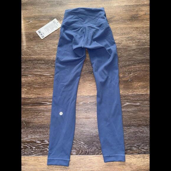 Lululemon Wunder Train High Rise 25” Oasis Blue Size 0 NWT - Picture 3 of 7